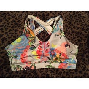 Nike Tropical Print Sports Bra